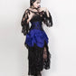 Agnar Blue Burlesque Underbust Corset Dress