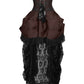 Caligula Brown Burlesque Underbust Corset Dress