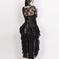 Filippa Black Burlesque Underbust Corset Dress