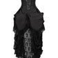 Filippa Black Burlesque Underbust Corset Dress