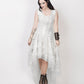 Rayyan Victorian Inspired White Corset Dress