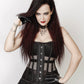 Lanzo Black Overbust Mesh Corset
