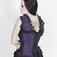Ainslee Burlesque Purple Overbust Corset