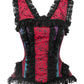 Daere Gothic Overbust Brocade Corset