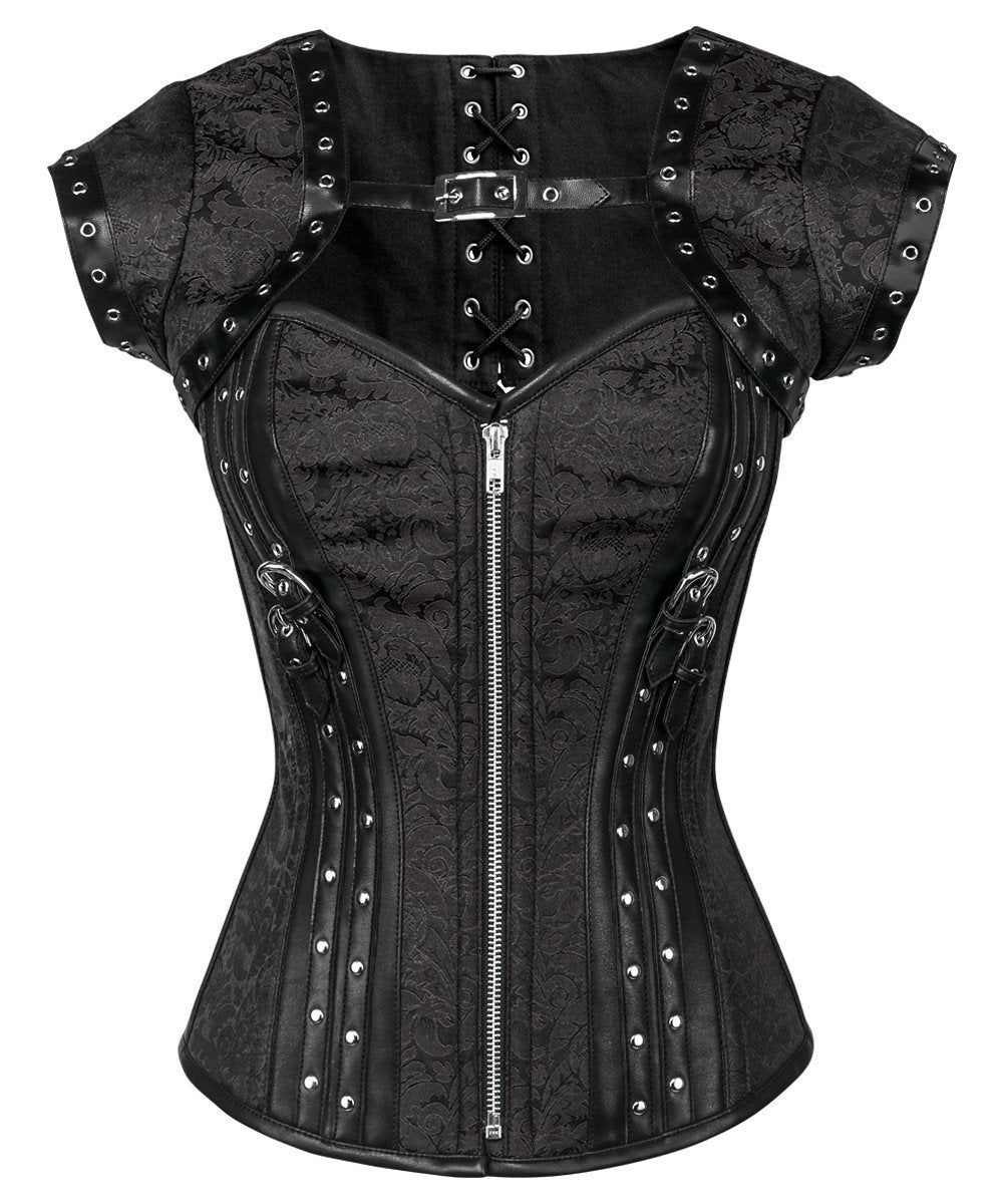 Fidelia Gothic Overbust Corset with Bolero
