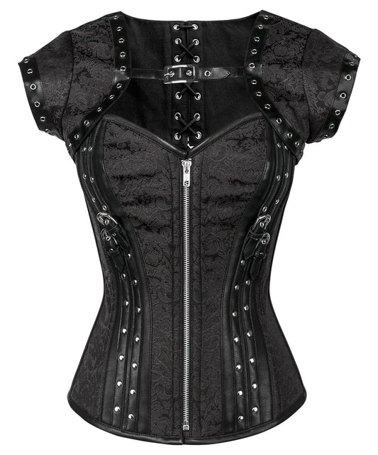 Fidelia Gothic Overbust Corset with Bolero