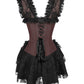 Caetlin Brown Halter Burlesque Corset Dress