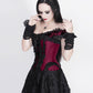 Ferdie Magenta Halter Burlesque Corset Dress