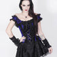Reino Blue Halter Burlesque Corset Dress