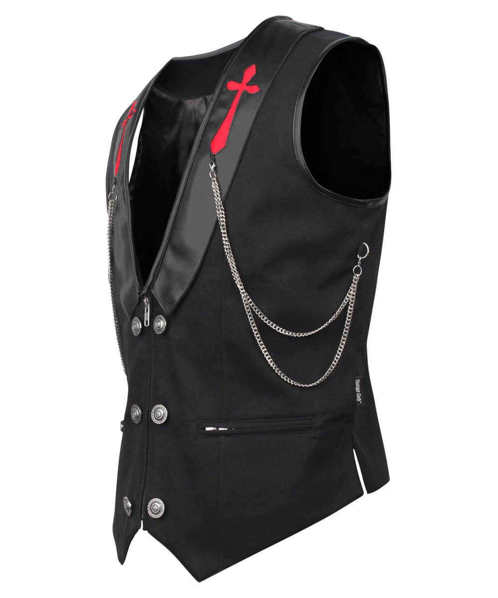 Galine Cotton Gothic Men's Waist Coat