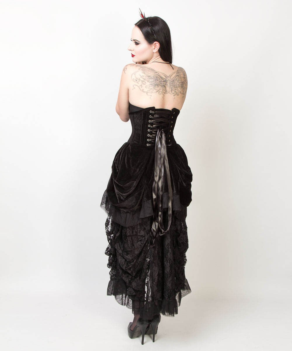 Jaydra Burlesque Underbust Corset Dress – brands4allcopy