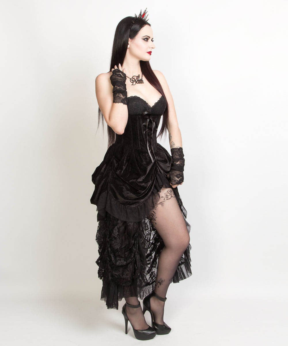 Jaydra Burlesque Underbust Corset Dress brands4allcopy Jaydra Burlesque Underbust Corset Dress brands4allcopy