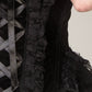 Dahnya Black Velvet Burlesque Corset