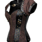 Ellecia Steampunk Overbust Corset with Bolero