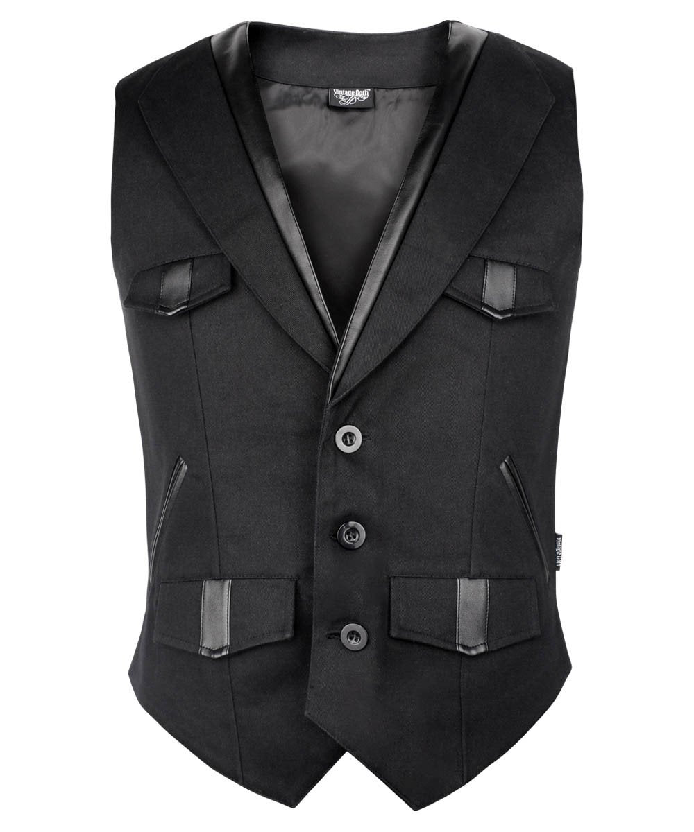 Breezy Cotton Gothic Men's Waist Coat