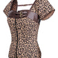 Nairi Leopard Print Cotton Top