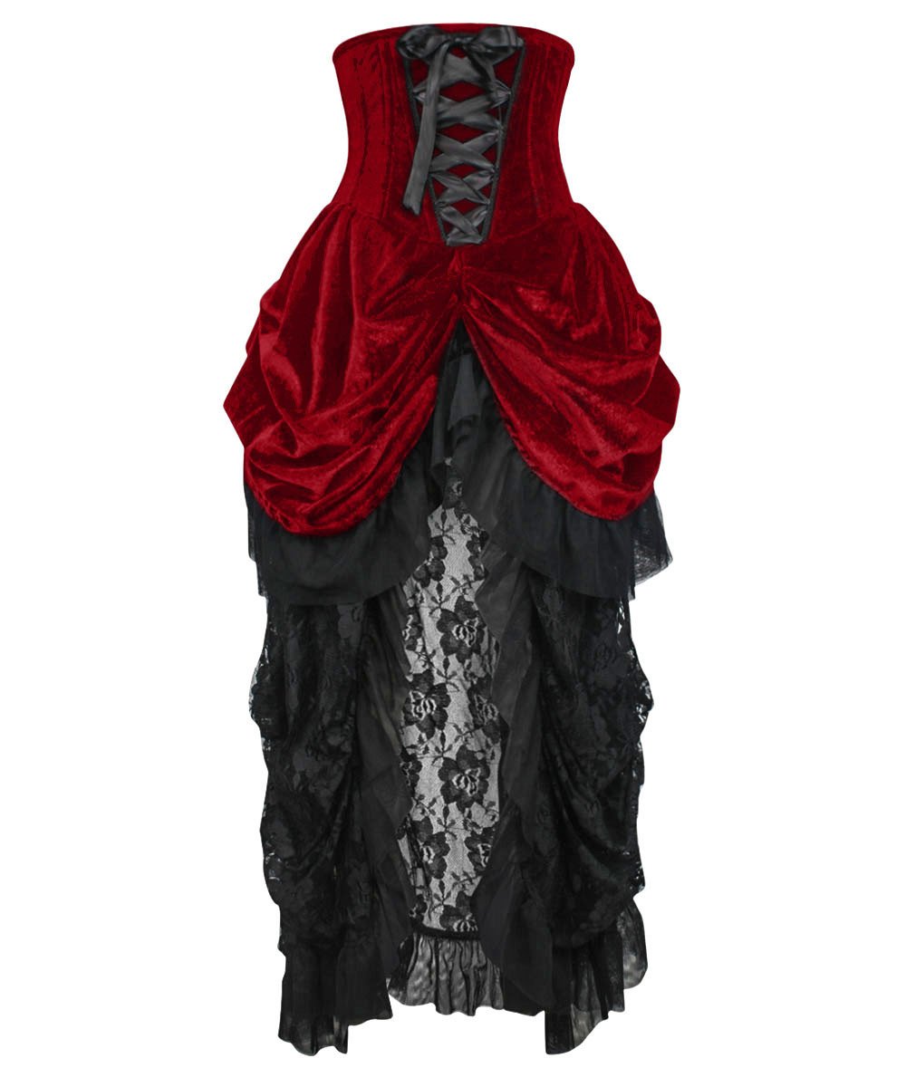 Briallan Burlesque Underbust Corset Dress