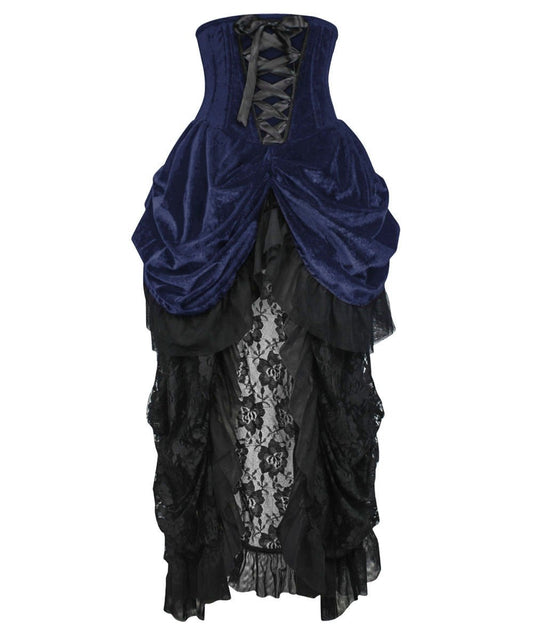Nanelia Burlesque Underbust Corset Dress