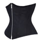Waist Shaper Black Corset in 100% Cotton