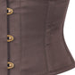 Brown Corset Waist Shaper in 100% Cotton