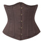 Brown Waist Shaper Corset in 100% Cotton