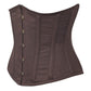 Brown Waist Shaper Corset in 100% Cotton