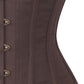 Brown Waist Shaper Corset in 100% Cotton