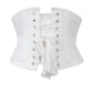 Waist Shaper White Corset in 100% Cotton