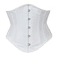 Waist Shaper White Corset in 100% Cotton