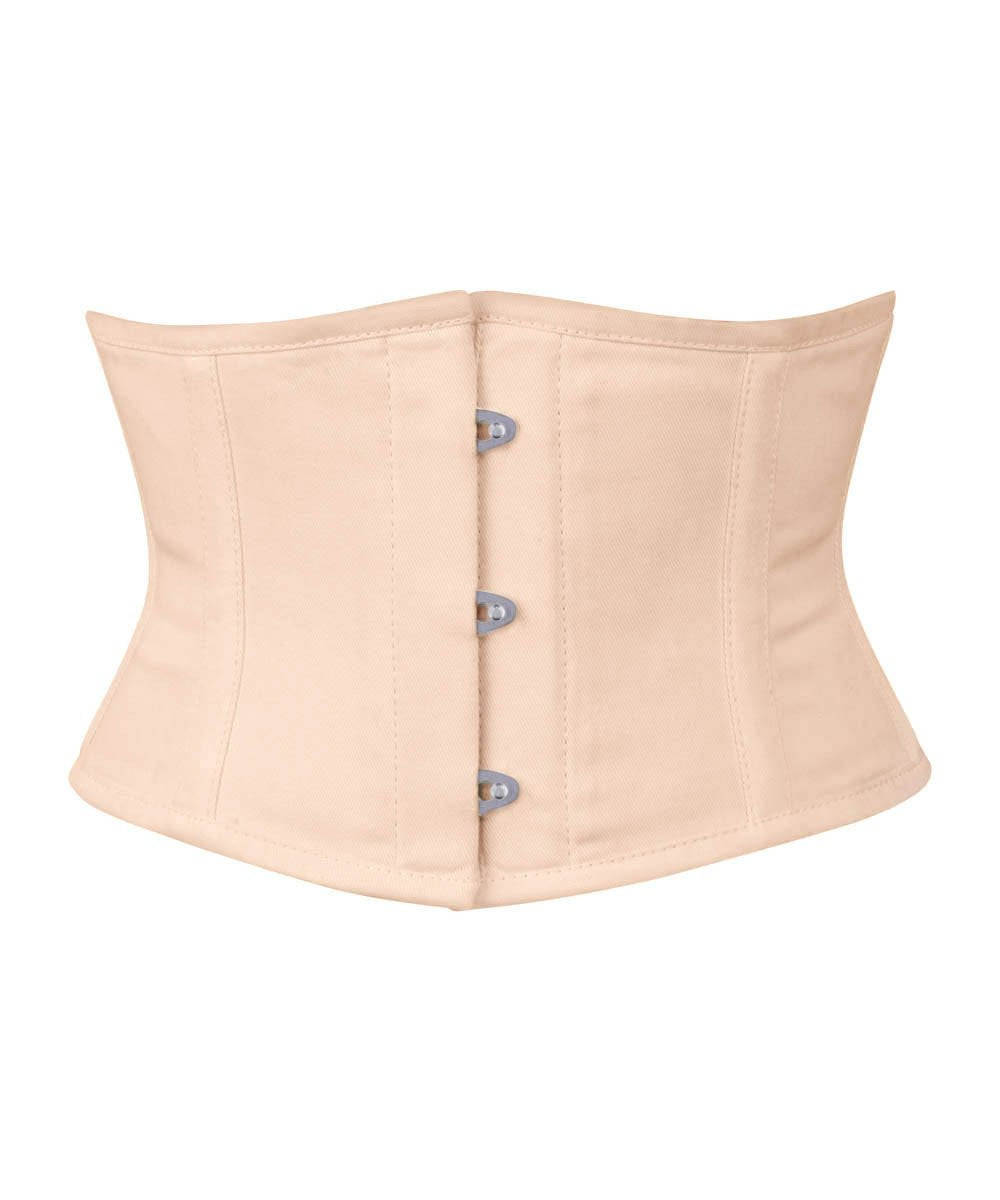 Nude Corset Waist Shaper in 100% Cotton