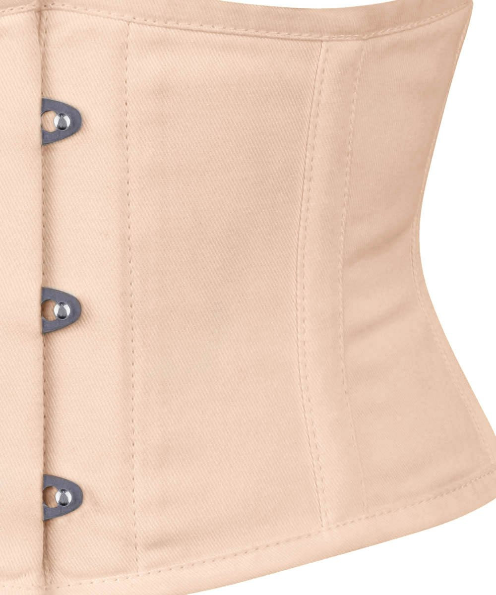 Nude Corset Waist Shaper in 100% Cotton