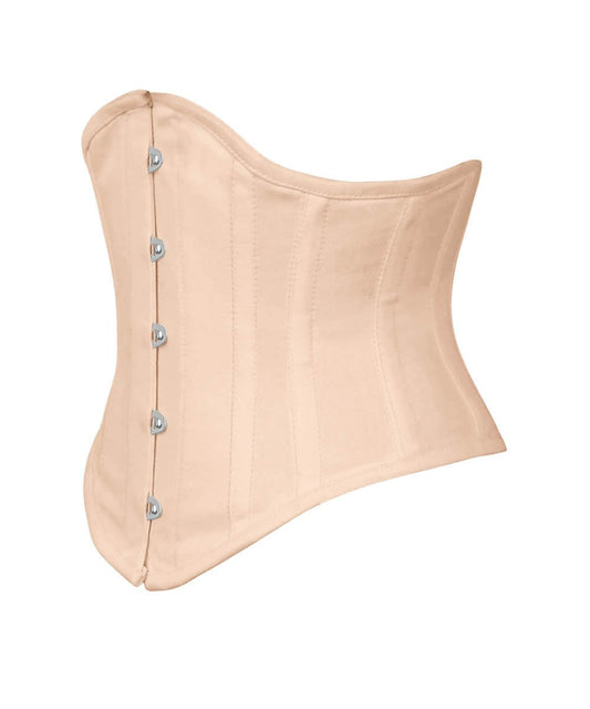 Nude Waist Cincher Corset in 100% Cotton