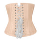 Underbust Nude Waist Shaper Corset in 100% Cotton