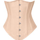 Long Line Nude Waist Shaper Corset in 100% Cotton