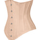 Long Line Nude Waist Shaper Corset in 100% Cotton