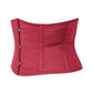 Maroon Corset Waist Shaper in 100% Cotton
