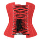 Red Waist Trainer Corset in 100% Cotton