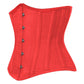 Red Waist Trainer Corset in 100% Cotton