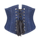 Waist Cincher Corset in Denim