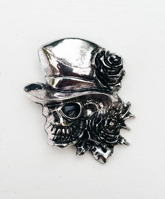 Heromin Skull Mask Brooch