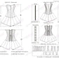 Elena Overbust Corset Dress