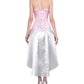 Katlin Pink and White Halter Neck Corset Dress
