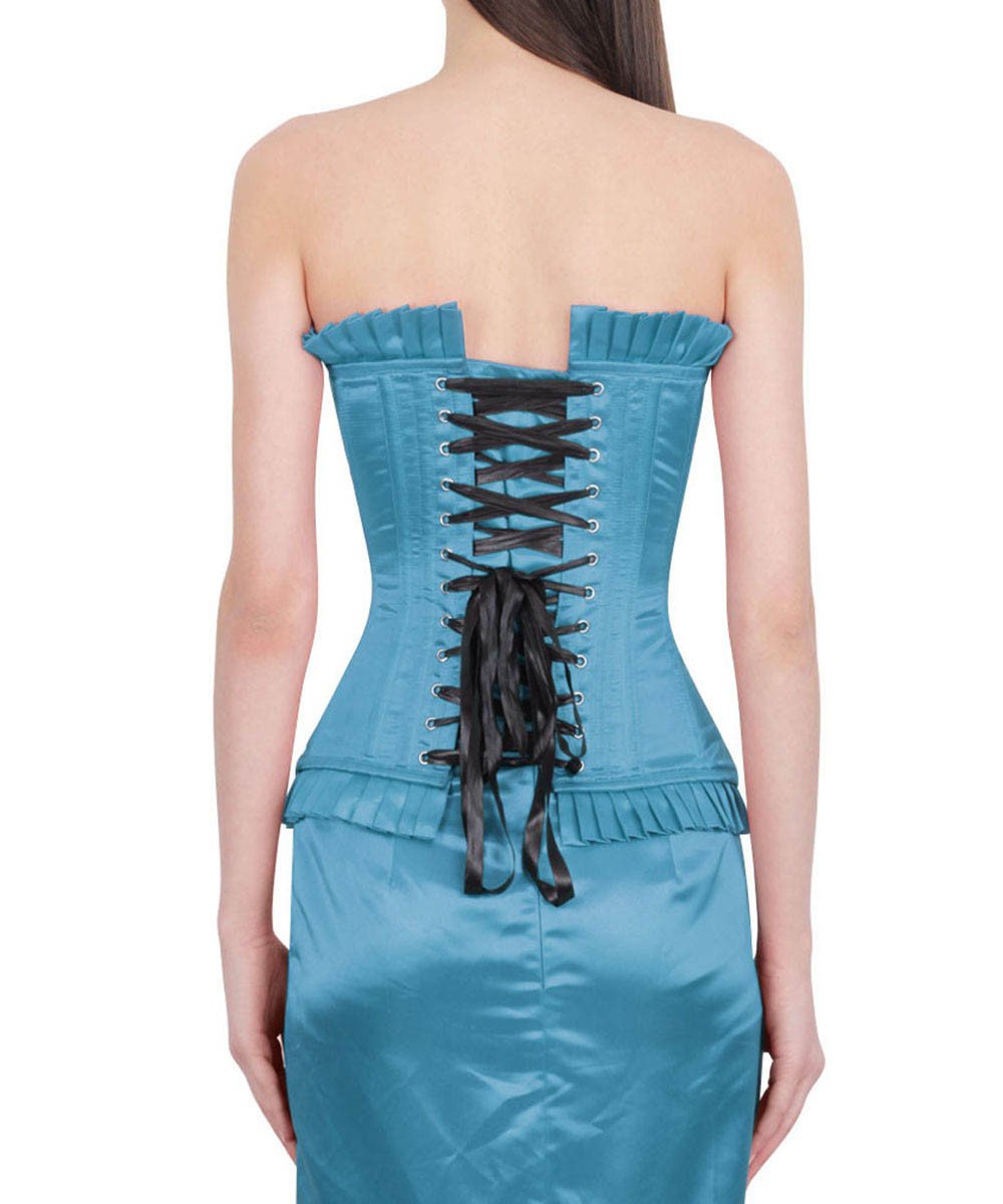 Vania Burlesque Frill Overbust Corset