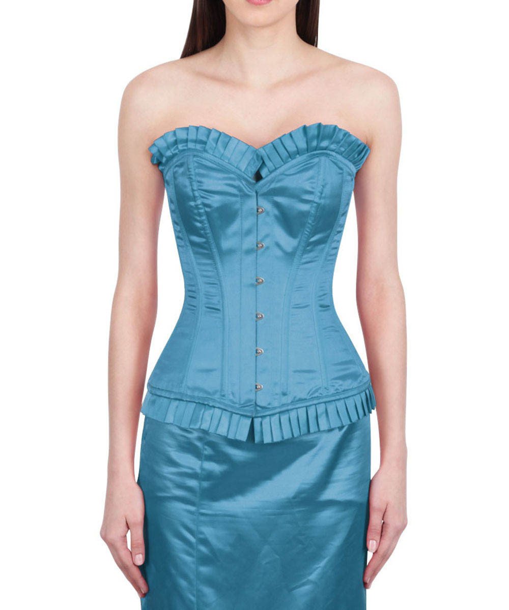 Vania Burlesque Frill Overbust Corset