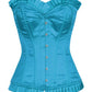 Vania Burlesque Frill Overbust Corset