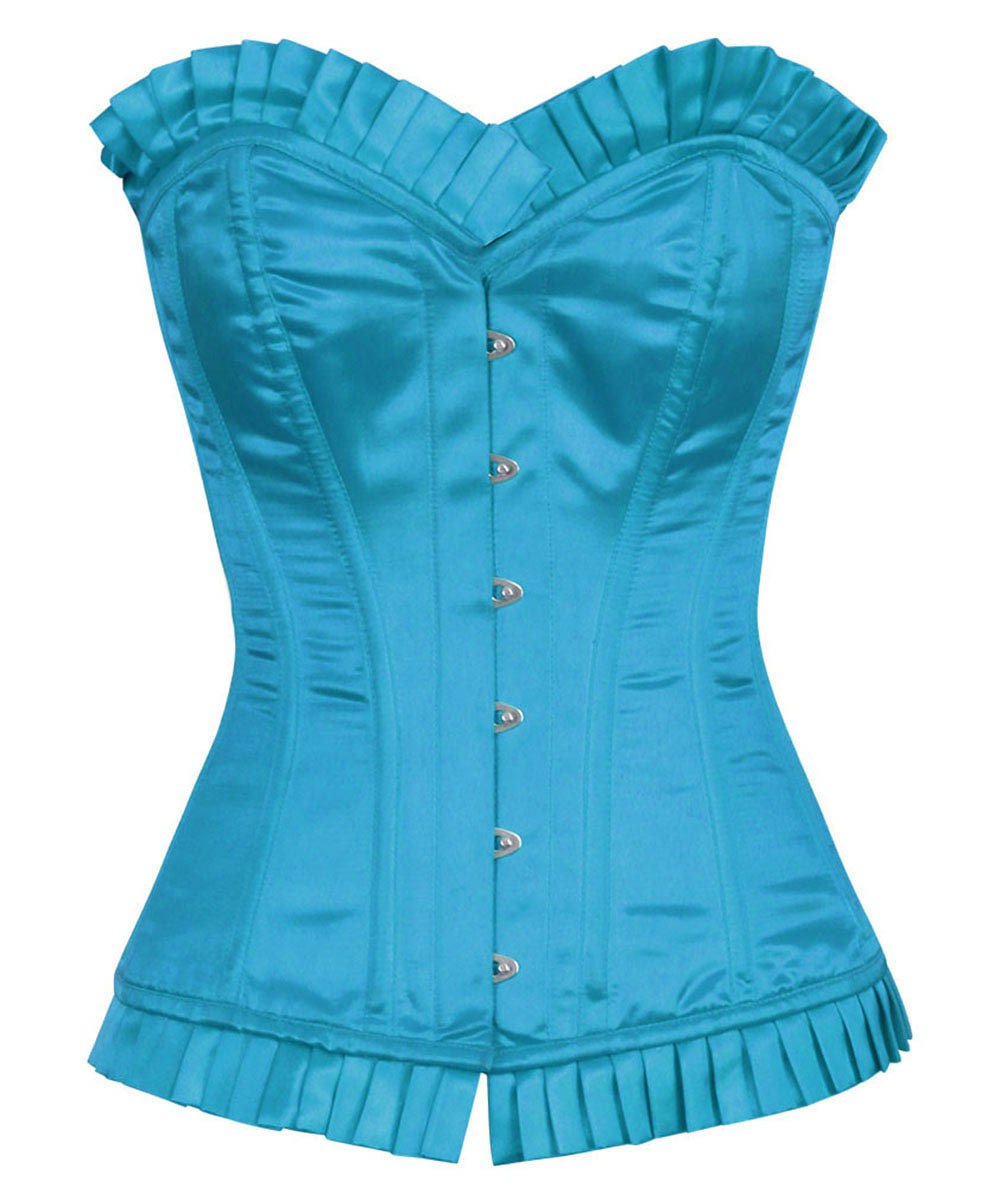 Vania Burlesque Frill Overbust Corset