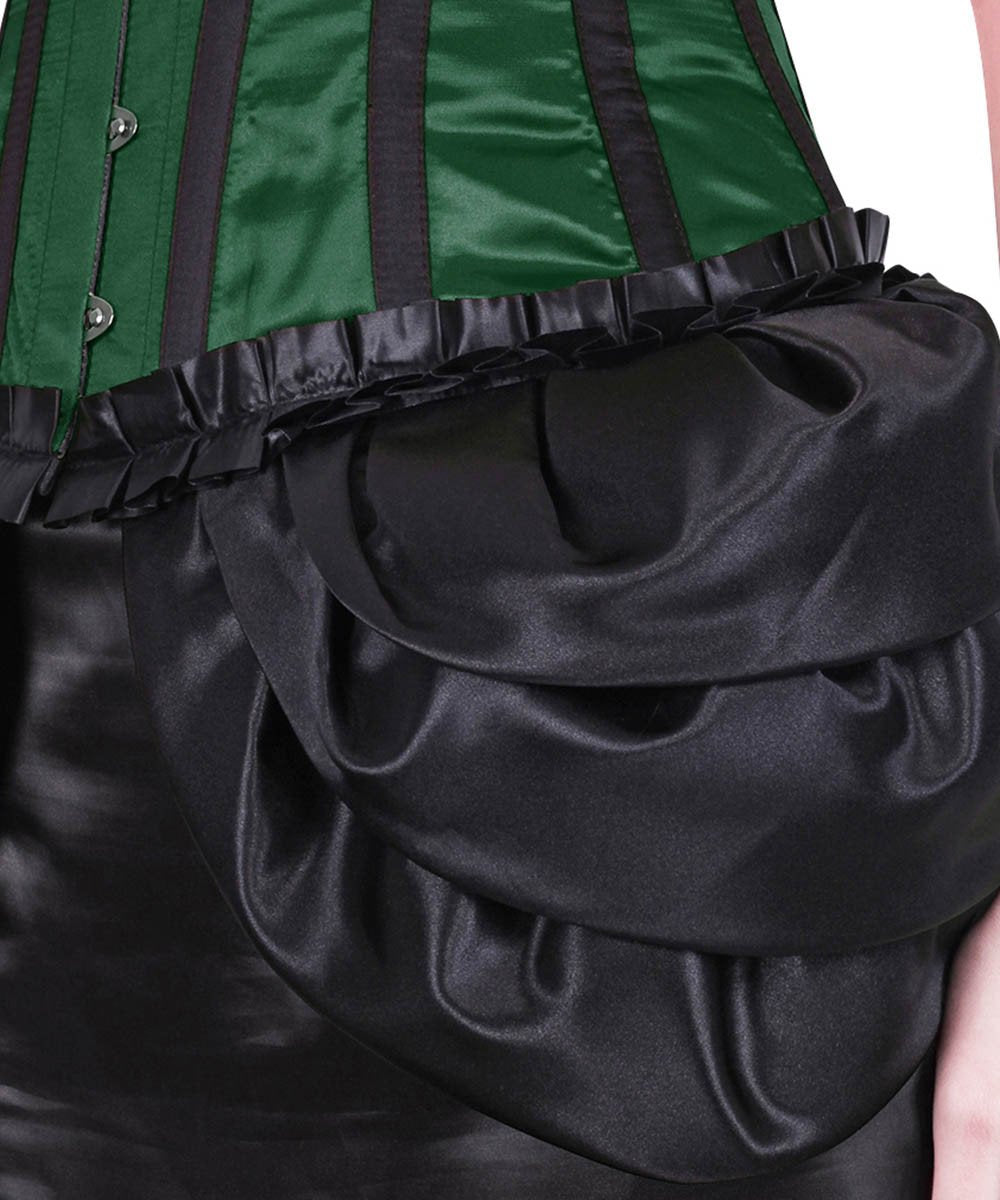Hafgrim Burlesque Green Fashion Corset
