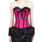 Octe Burlesque Fashion Overbust Steel Corset