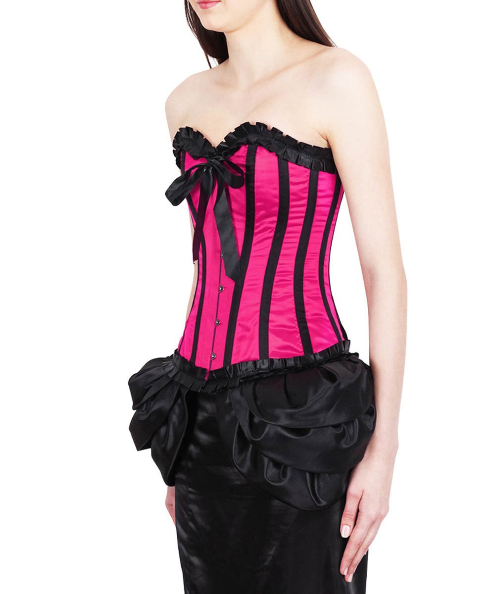 Octe Burlesque Fashion Overbust Steel Corset