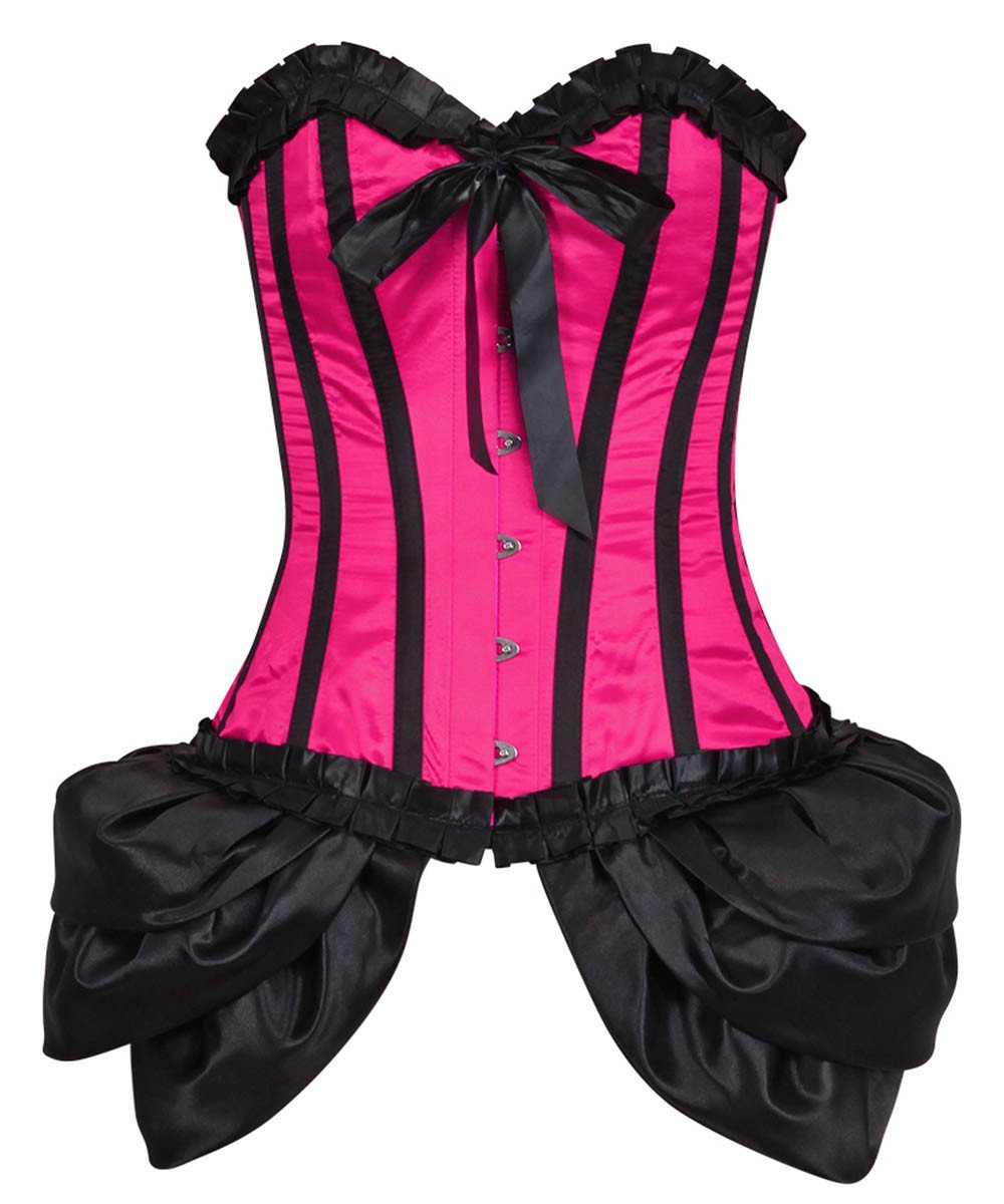 Octe Burlesque Fashion Overbust Steel Corset